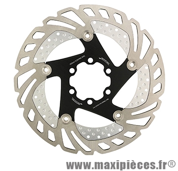 Disque De Frein Vtt Trous Brake Mm Argent Noir Avec Dispersion