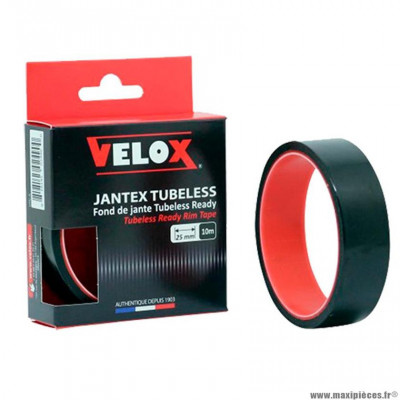 Fond de jante tubeless marque Vélox 25mm (rouleau de 10m)