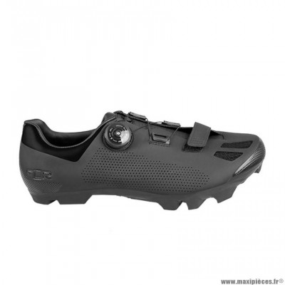 Chaussures vélo VTT marque FLR elite f70 taille 47 couleur noir serrage molette + bande auto agrippante