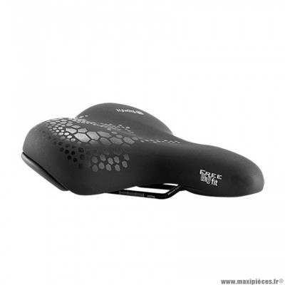 Selle vélo loisir marque Selle Royal classic freeway fit relaxed mixte couleur noir