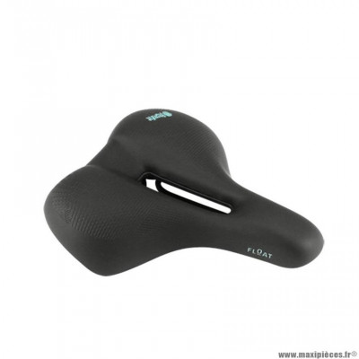 Selle vélo loisir marque Selle Royal classic float relaxed mixte couleur noir