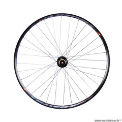 Roue VTT 27.5p arrière k7 jante couleur noir mach1 trucky boost tub.ready. disc 6t 9/10/11v (12x148mm) marque Vélox