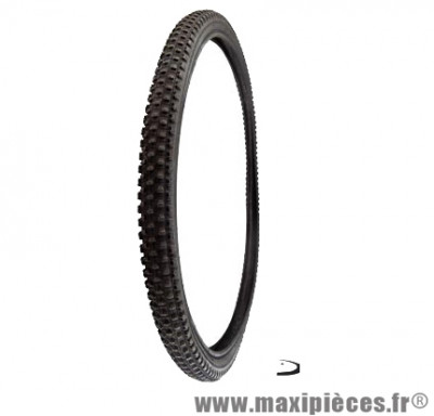 Pneu de VTT 26x1.90 grip noir (50-559) marque Deli Tire