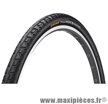 Pneu de vélo pour VTC 700x32 tr tour ride noir/noir (32-622) marque Continental - Accessoire Vélo