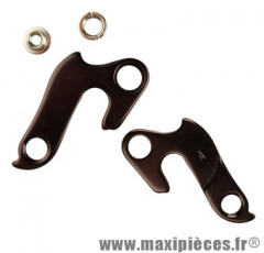 Patte dérailleur alu adaptable cadre cube/diamondback/haibike/canyon/bh/focus/lapierre - Accessoire Vélo Pas Cher