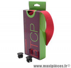 Ruban de guidon cork plus rouge avec liège marque BikeRibbon - Pièce Vélo