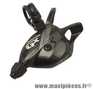 Manette VTT trigger gauche gx noir 2 vitesses